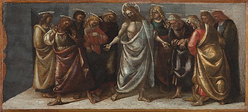 The Resurrected Christ Appearing to His Disciples, 1514, Luca Signorelli