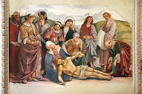 Lamentation of Christ by Luca Signorelli, 1491, Luca Signorelli