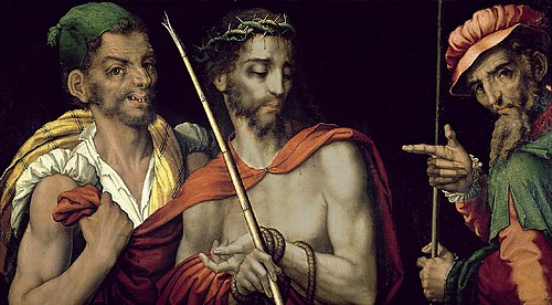 Christ before Pilate, 1570, Luis de Morales