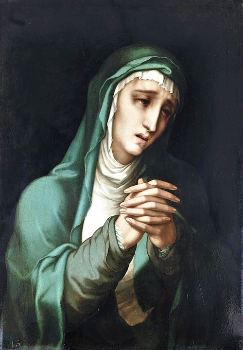 The Virgin Dolorosa, 1560, Luis de Morales