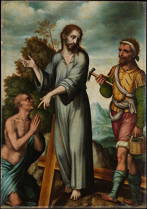 Christ Justifying his Passion, 1565, Luis de Morales