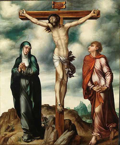 La Crucifixion, 1566, Luis de Morales