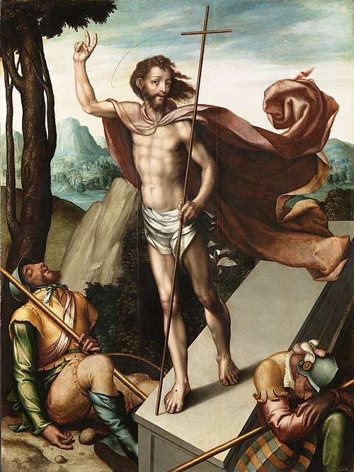 The Resurrection of Christ, 1566, Luis de Morales