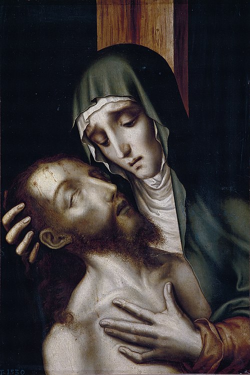Pietà, 1565, Luis de Morales