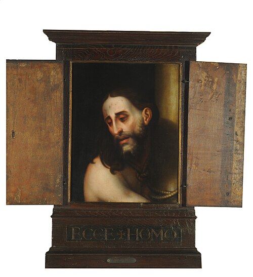 Christ at the Column, 1600, Luis de Morales