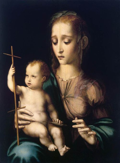 The Virgin and Child, 1570, Luis de Morales