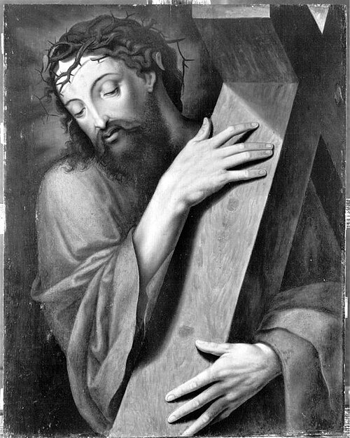 Kreuztragender Christus (Kopie nach), 1547, Luis de Morales