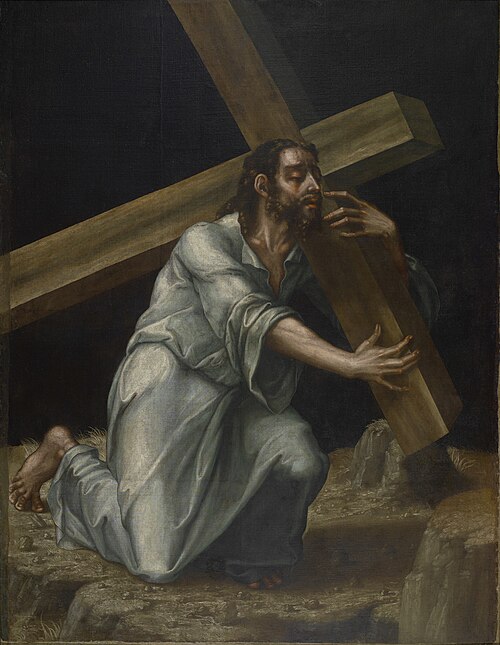 Christ Carrying the Cro, 1546, Luis de Morales