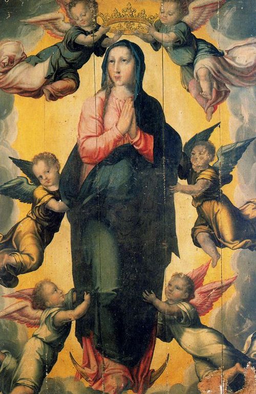 A Assunção da Virgem Maria, 1600, Luis de Morales