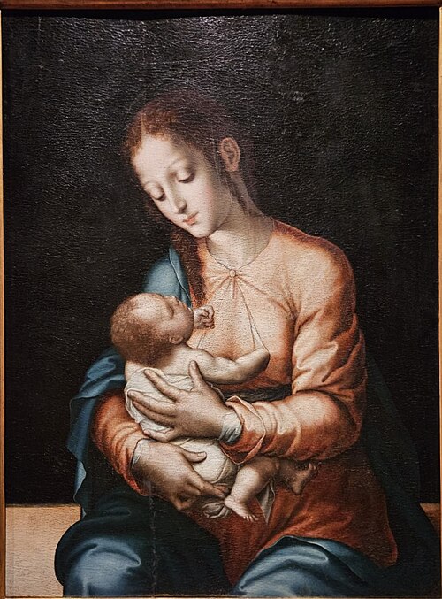 Virgin and Child., 1560, Luis de Morales