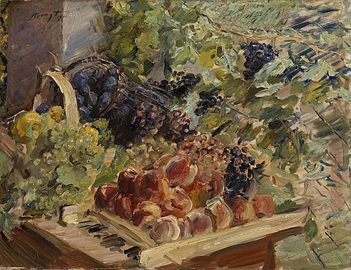 Früchtestilleben, 1911, Max Slevogt
