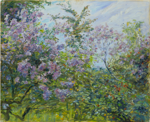 Blossoming Lilac, 1921, Max Slevogt