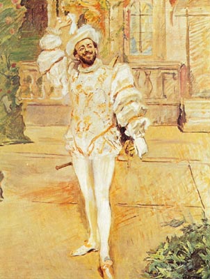 Das Champagnerlied, 1902, Max Slevogt