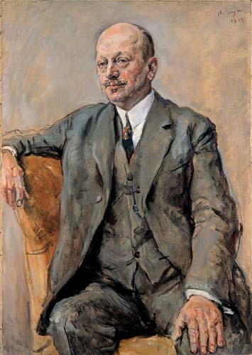 Porträt des Julius Freund, 1925, Max Slevogt