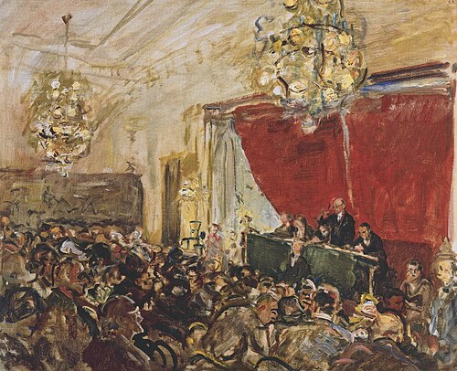 Die Auktion der Sammlung Huldschinsky, Berlin, 1928, Max Slevogt