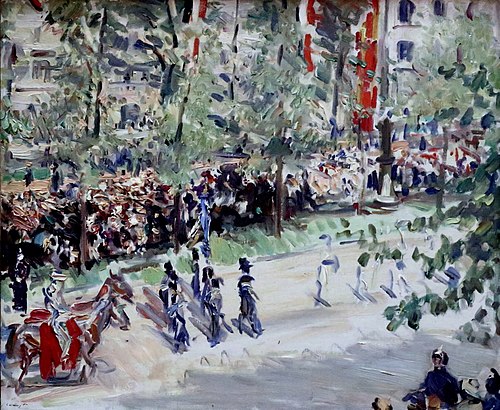 Parade, 1913, Max Slevogt