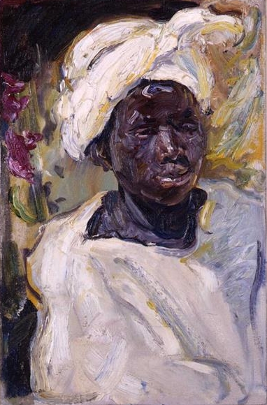 Negerjunge Mursi, 1914, Max Slevogt