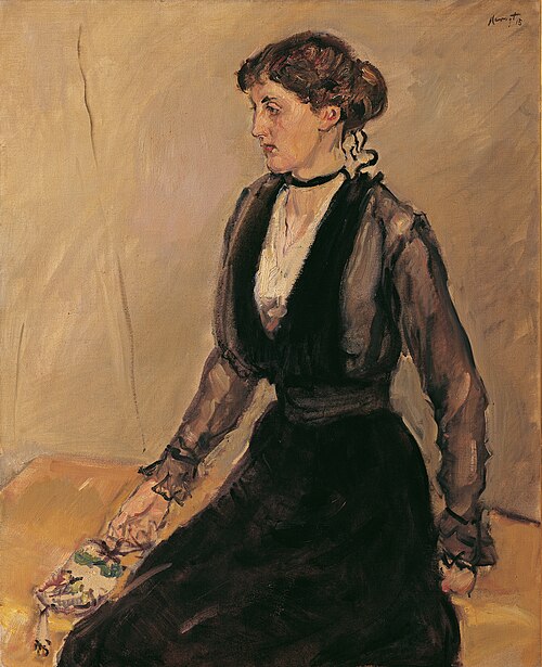 Fräulein Eva Steinbarth, 1915, Max Slevogt