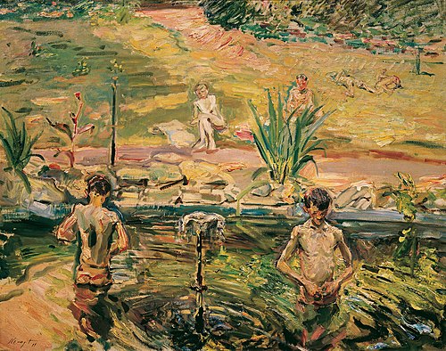 Badende Knaben, 1911, Max Slevogt
