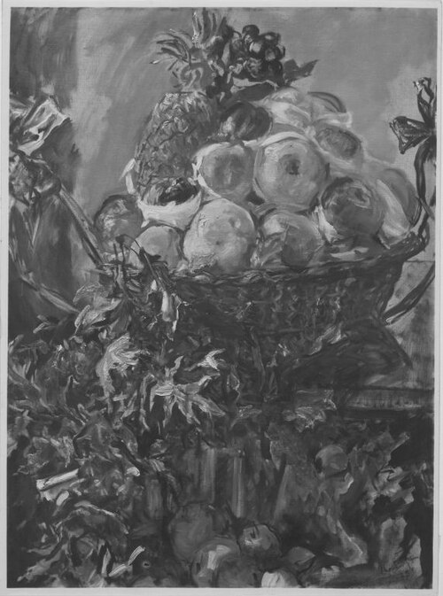 Früchtestillleben, 1925, Max Slevogt