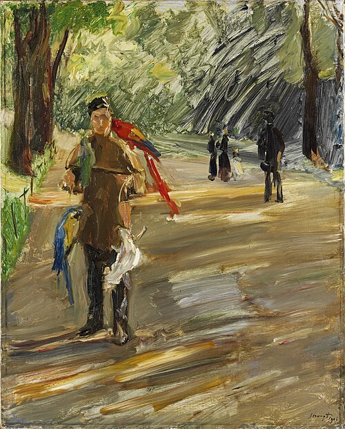 Papageienmann, 1901, Max Slevogt