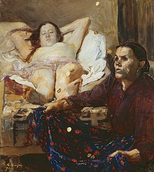 Danae, 1895, Max Slevogt