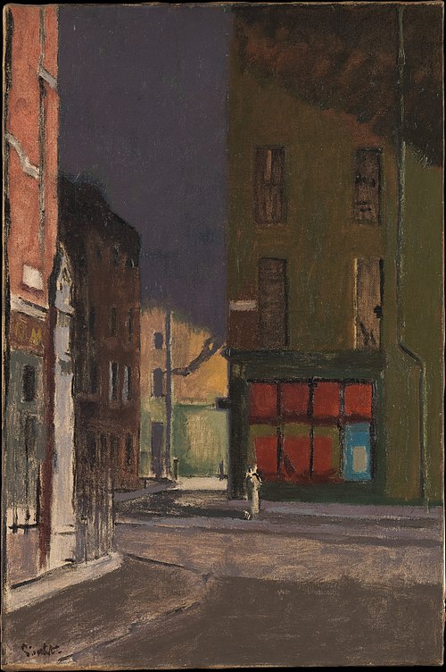 Maple Street, London, 1915, Walter Sickert