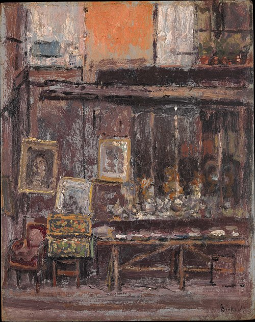 The Antique Shop, 1906, Walter Sickert