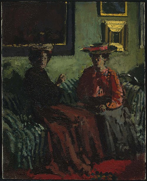 Les Petites Belges (Young Belgian Women), 1906, Walter Sickert