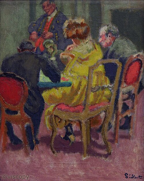 Baccarat, Dieppe, 1920, Walter Sickert