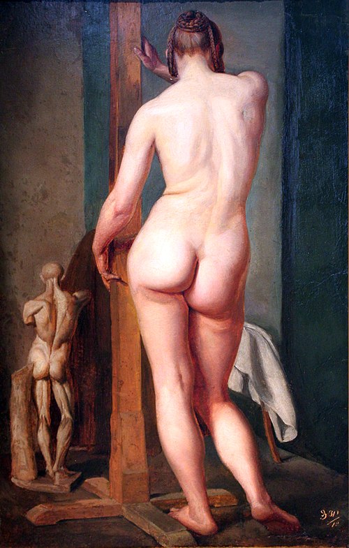 Nude study, 1900, Julius Schnorr von Carolsfeld