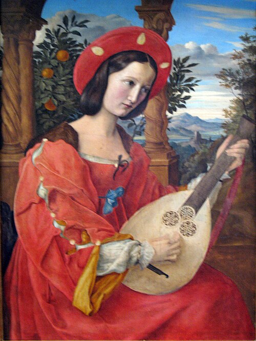 Clara Bianca of Quandt, 1820, Julius Schnorr von Carolsfeld