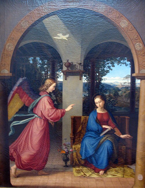Verkündigung, 1820, Julius Schnorr von Carolsfeld