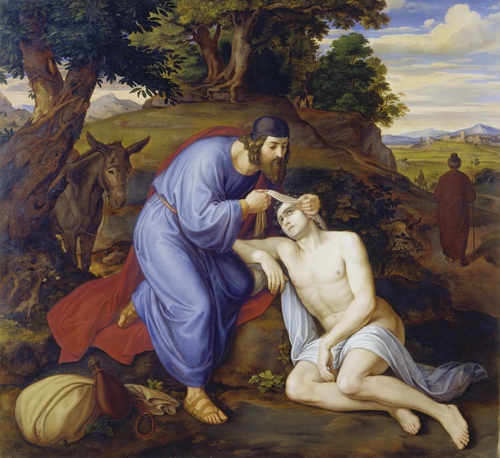 Le Bon Samaritain, 1833, Julius Schnorr von Carolsfeld