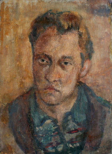 Self-portrait, , Nikola Marinov