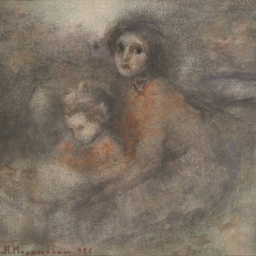 Worried Mother, 1948, Nikola Marinov
