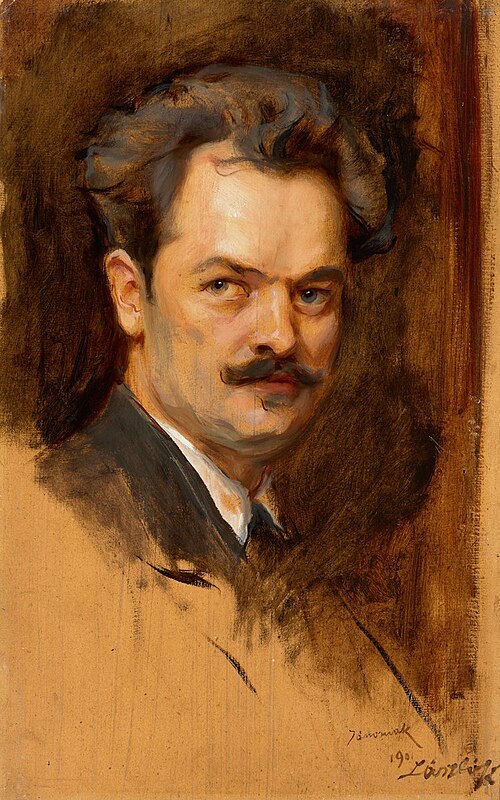 Portrait of János Fadrusz, 1901, Philip Alexius de László