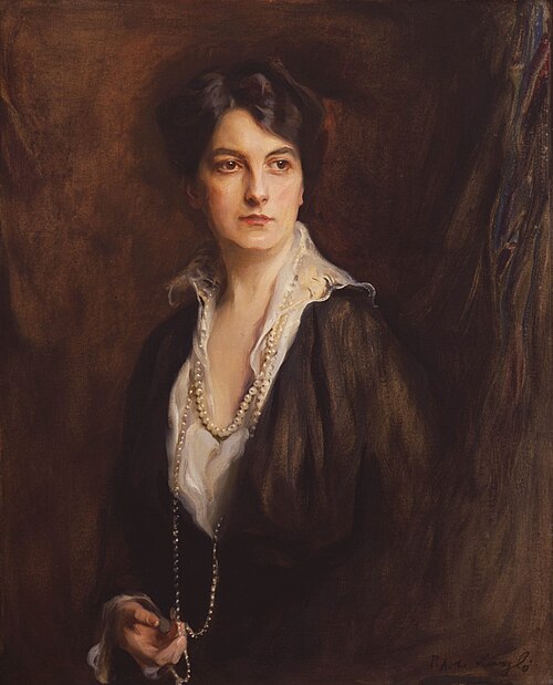 Mrs Irwin Laughlin, née Thérèse Iselin, 1916, Philip Alexius de László