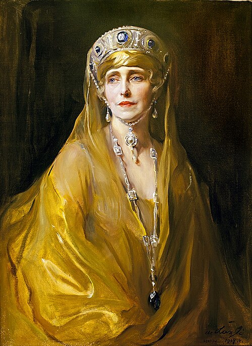 Portrait of Queen Marie, 1924, Philip Alexius de László