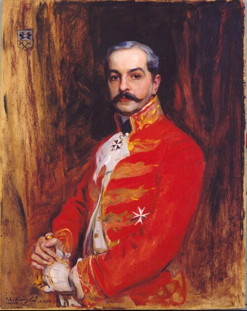 Portrait of Louis Antoine van Loon (1862-1953), 1910, Philip Alexius de László