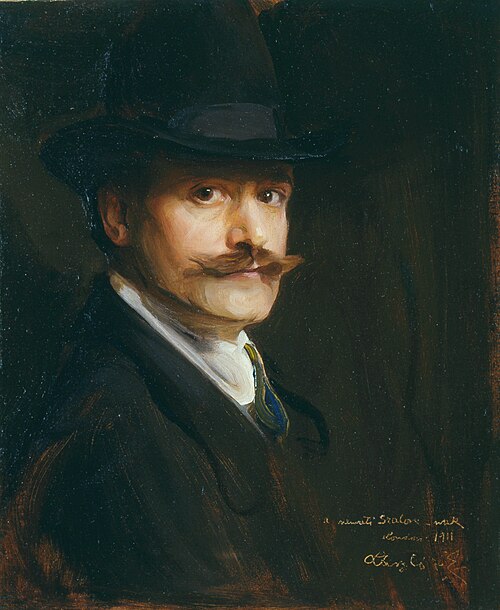 Self-portrait, 1911, Philip Alexius de László