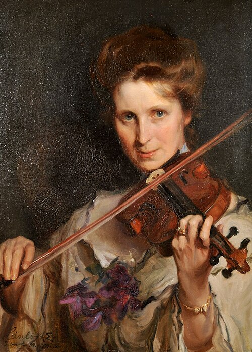 Portrait de ma bien-aimée, 1905, Philip Alexius de László