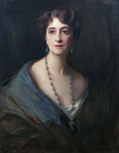 Portrait of Lady Byng, née Marie Evelyn Moreton, 1917, Philip Alexius de László
