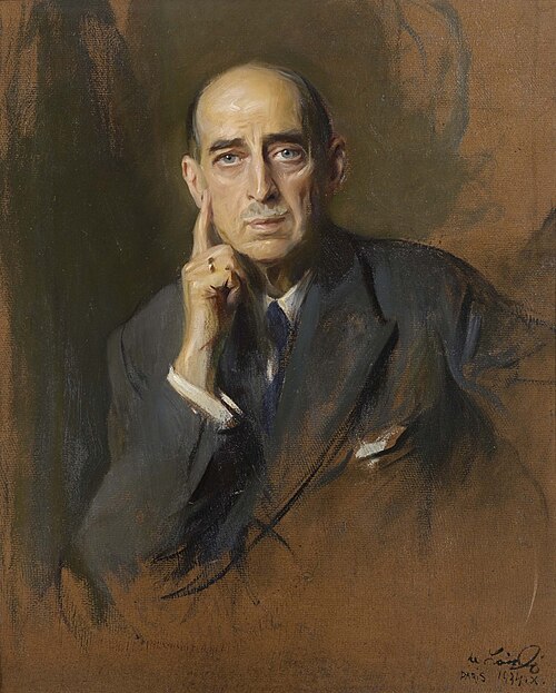 Portrait de Nicolas de Grèce et de Danemark (1872-1938), à l'âge de 62 ans, 1934, Philip Alexius de László