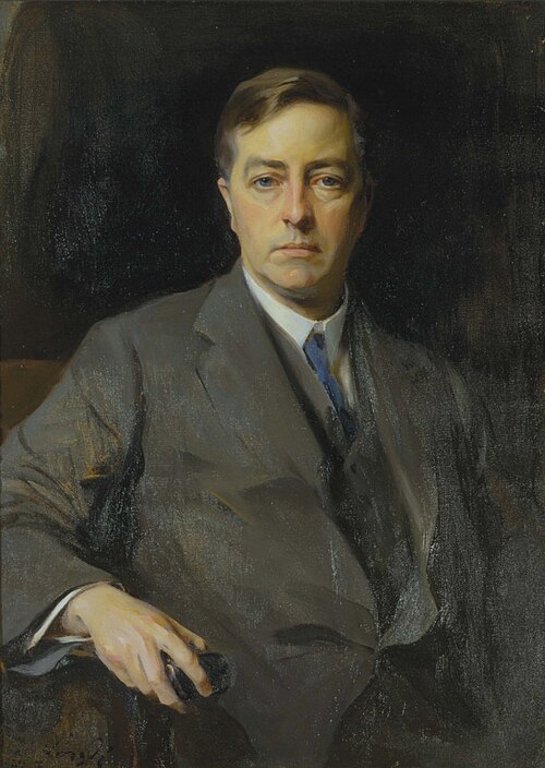 Portrait of James Jeans, 1924, Philip Alexius de László