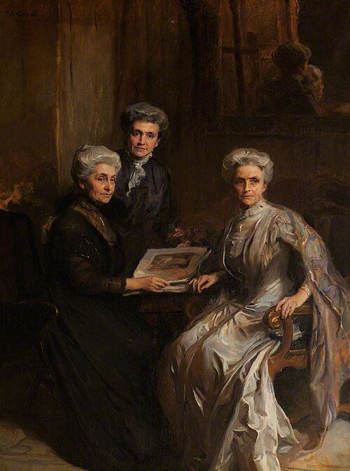 Three Graces, 1910, Philip Alexius de László