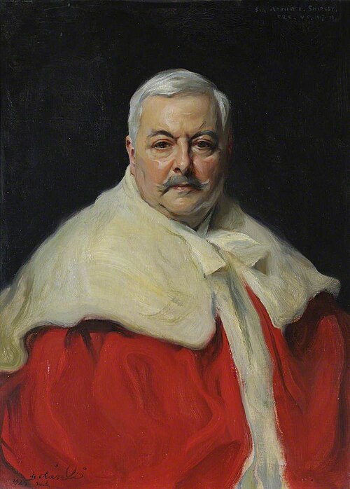 Sir Arthur Everett Shipley, Master, 1925, Philip Alexius de László