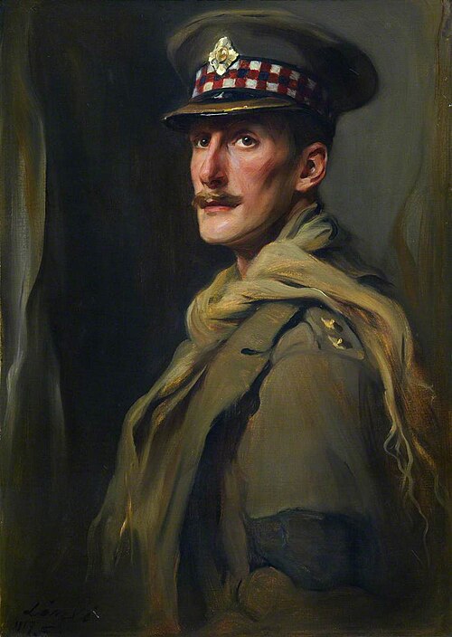 Lieutenant D. Hope, Scots Guards, 1917, Philip Alexius de László