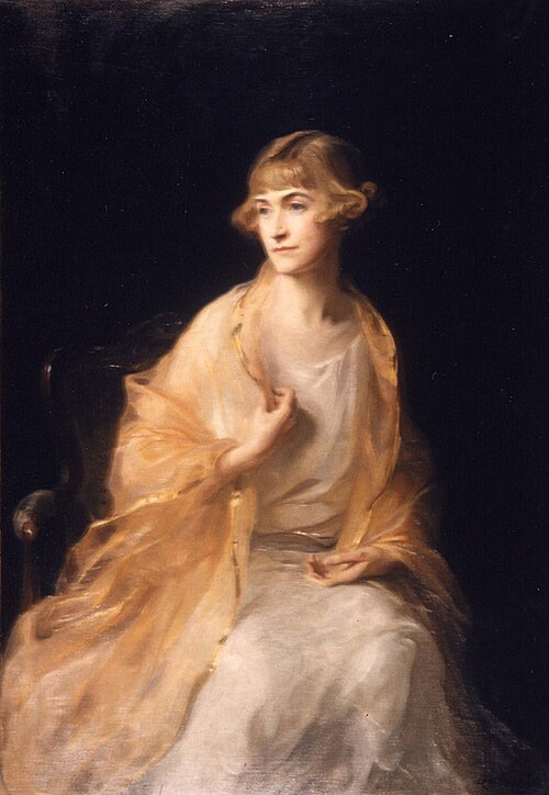 Mrs W. Gilchrist Macbeth of Comrie, Fife, 1925, Philip Alexius de László