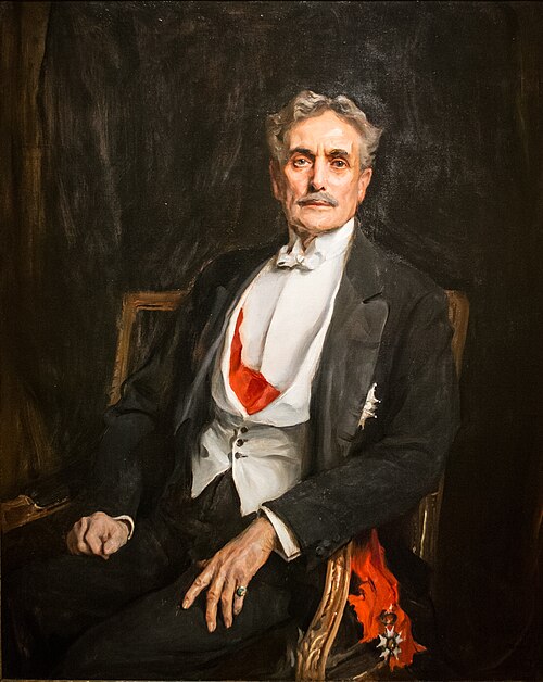 Portrait of Myron Herrick, 1922, Philip Alexius de László